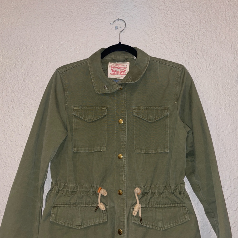 Levi's Utility Jacket In Olive - image 3